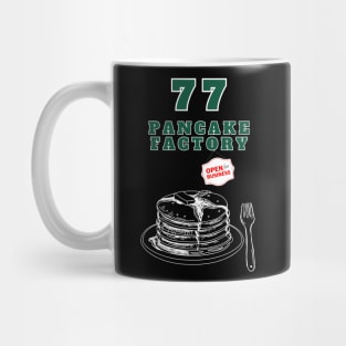 Jets 77 Pancake Factory Meme Mug